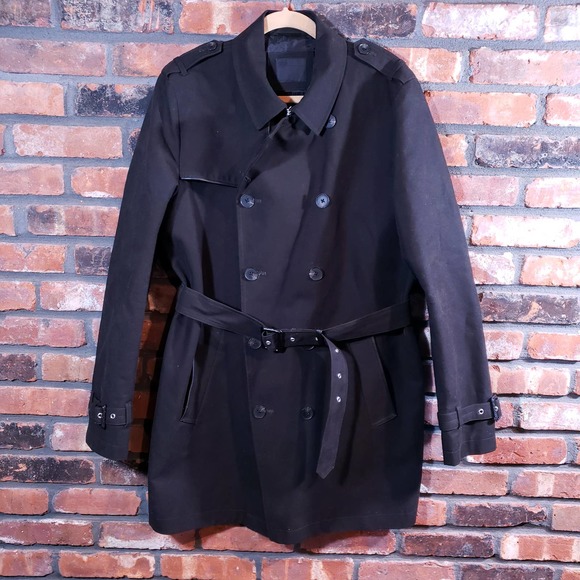 ASOS Other - Asos Double-breasted Classic Belted Trench Coat